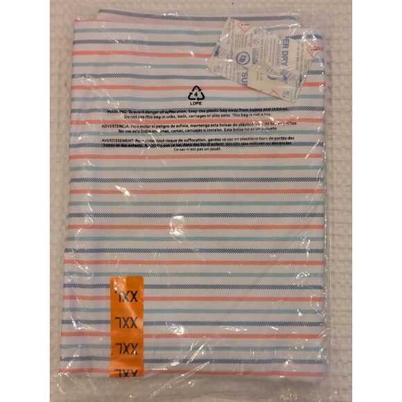 Hickey Freeman Golf Polo XXL White Stripe Stretch Moisture-Wicking NWT - Picture 5 of 5